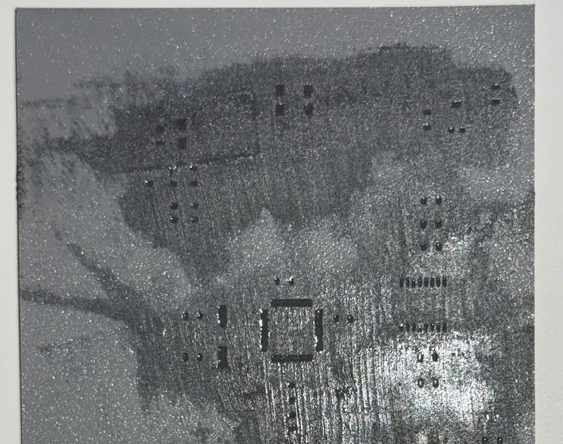 Application de la pâte à braser